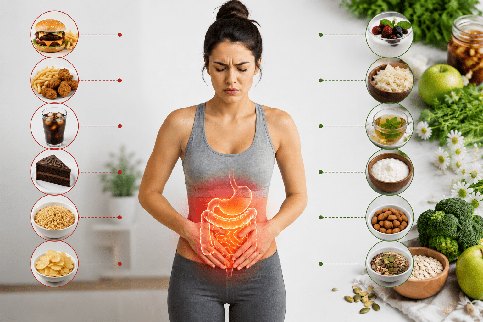 10 Signs of an Unhealthy Gut & How to Fix It Naturally