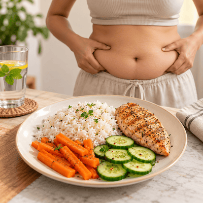Bloating or Belly Fat Before Your Wedding? Here's How to Tell
