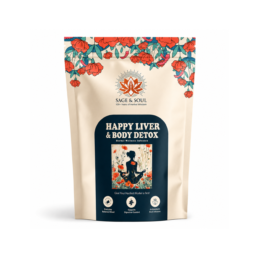 Happy Liver & Body Detox – Herbal Wellness Infusion