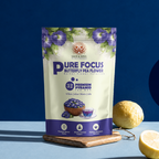 Pure Focus Butterfly Pea | Herbal Flower Infusion | 32 Premium Pyramid Tea Bag