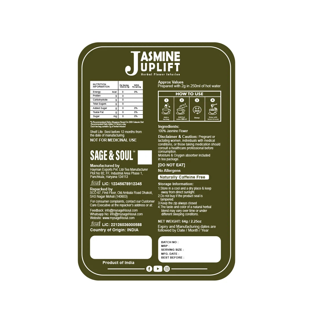 Moringa Superfood & Jasmine Uplift Wellness Combo