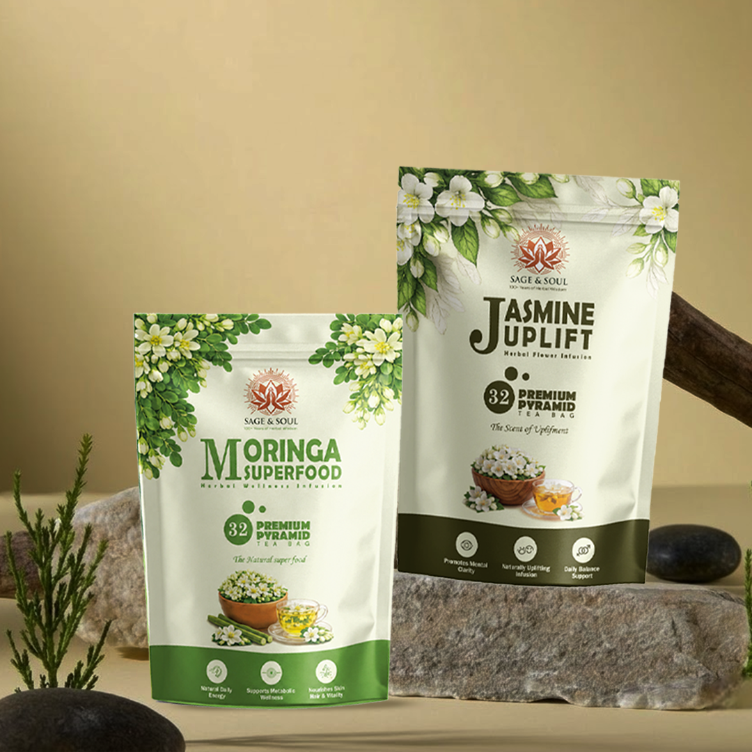 Moringa Superfood & Jasmine Uplift Wellness Combo