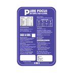 Pure Focus Butterfly Pea | Herbal Flower Infusion | 32 Premium Pyramid Tea Bag