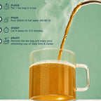 Daily Slim & Active | Herbal Wellness Infusion | 30 Premium Pyramid Tea Bags - Sage & Soul