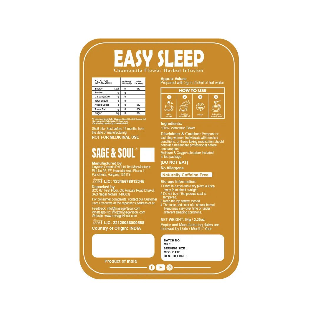 Daily Slim & Easy Sleep | Wellness Combo - Sage & Soul