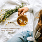 Easy Sleep | Chamomile Flower Infusion | 32 Premium Pyramid Tea Bags - Sage & Soul