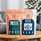 Happy Heart & Gluco Balance | Daily Wellness Combo - Sage & Soul