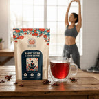 Happy Liver & Body Detox | Herbal Wellness Infusion | 30 Premium Pyramid Tea Bags - Sage & Soul