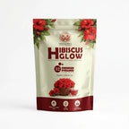 Hibiscus Glow | Antioxidant Herbal Flower Infusion | 32 Premium Pyramid Tea Bags - Sage & Soul