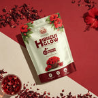 Hibiscus Glow | Antioxidant Herbal Flower Infusion | 32 Premium Pyramid Tea Bags - Sage & Soul