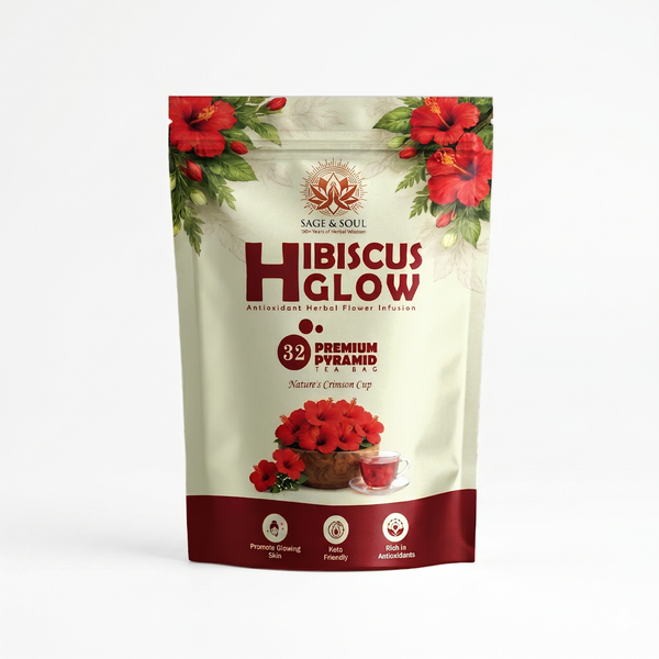 Hibiscus Glow – Antioxidant Herbal Infusion