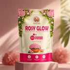 Rosy Glow | Rose Flower Wellness Infusion | 30 Premium Pyramid Tea Bags - Sage & Soul